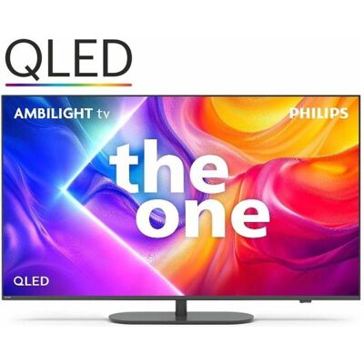 Philips TV The One 4K Ambilight TV 43PUS9010/12 (43", QLED, 4K), TV, Gris, Rouge, Bronze Philips TV The One 4K Ambilight TV 43PUS9010/12 (43", QLED, 4K), TV, Gris, Rouge, Bronze