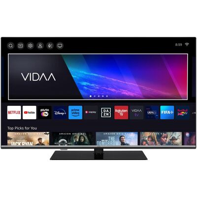 JVC LT-40VQF555D QLED-TV FHD,Multituner,Smart,DolbyVision,VIDAA (40", QLED, Full HD), TV, Noir JVC LT-40VQF555D QLED-TV FHD,Multituner,Smart,DolbyVision,VIDAA (40", QLED, Full HD), TV, Noir