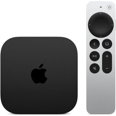 Apple Téléviseur 4K (4e génération) (128 Go), Boîtier de diffusion en continu, Noir Apple Téléviseur 4K (4e génération) (128 Go), Boîtier de diffusion en continu, Noir