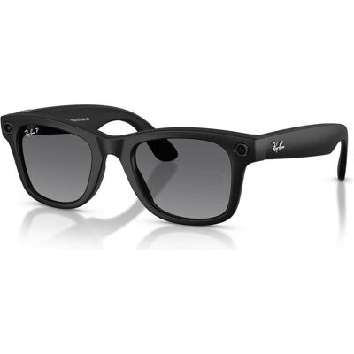 Ray Ban Meta Wayfarer, Lunettes AR, Noir, Gris Ray Ban Meta Wayfarer, Lunettes AR, Noir, Gris