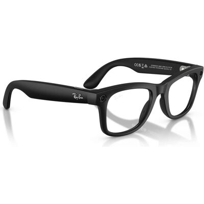 Ray Ban Wayfarer, Lunettes AR, Noir, Transparent Ray Ban Wayfarer, Lunettes AR, Noir, Transparent