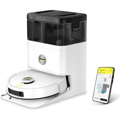 Kärcher RVM 4 Comfort Extra, Aspirateur robot, Blanc Kärcher RVM 4 Comfort Extra, Aspirateur robot, Blanc