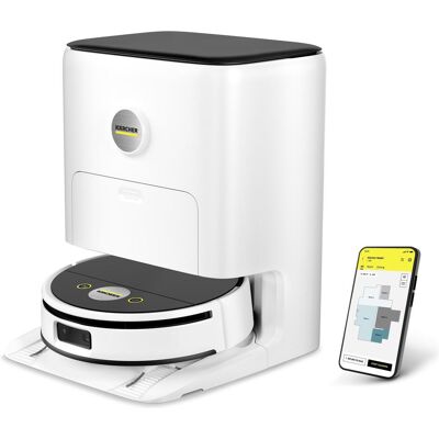 Kärcher RVF 7 Comfort Extra, Aspirateur robot, Blanc Kärcher RVF 7 Comfort Extra, Aspirateur robot, Blanc