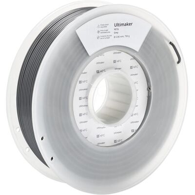 Filament PETG Gris Ultimaker - Résistant à la chaleur et chimique - 2.85mm - 750g Filament PETG Gris Ultimaker - Résistant à la chaleur et chimique - 2.85mm - 750g