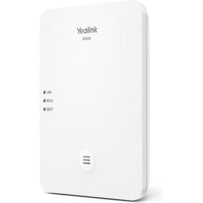 Yealink W80DM - Système multicellulaire sans fil -IP (unité de gestion ), Téléphone, Blanc Yealink W80DM - Système multicellulaire sans fil -IP (unité de gestion ), Téléphone, Blanc