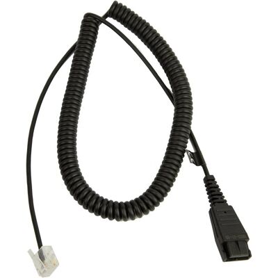 Jabra Câble QD -> spiralé Siemens Openstage, Micro-casque : accessoires Jabra Câble QD -> spiralé Siemens Openstage, Micro-casque : accessoires