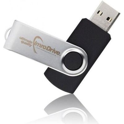 IMRO pendrive 32GB USB 2.0 Axis (32 Go, USB-A), Clé USB, Noir, Argent IMRO pendrive 32GB USB 2.0 Axis (32 Go, USB-A), Clé USB, Noir, Argent