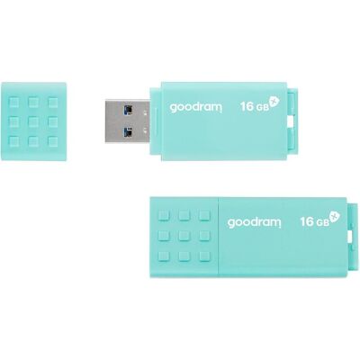 Goodram 2-PACK UME3-0160CRR11-2P (16 Go, USB-A), Clé USB, Vert, Turquoise Goodram 2-PACK UME3-0160CRR11-2P (16 Go, USB-A), Clé USB, Vert, Turquoise