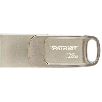 Patriot FLASHDRIVE Tab T560 128GB Dual USB 120MB/s (128 Go, USB-A, USB-C), Clé USB, Argent Patriot FLASHDRIVE Tab T560 128GB Dual USB 120MB/s (128 Go, USB-A, USB-C), Clé USB, Argent