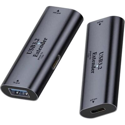 PowerGuard USB-A 3.2 vers USB-C 3.2 Adaptateur - Câble USB 10m PowerGuard USB-A 3.2 vers USB-C 3.2 Adaptateur - Câble USB 10m
