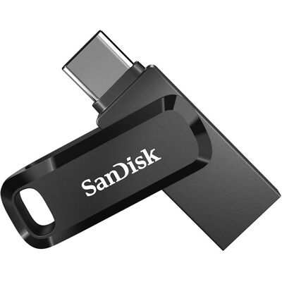 SanDisk Ultra Dual Drive Go (64 Go, USB-A, USB-C), Clé USB, Noir SanDisk Ultra Dual Drive Go (64 Go, USB-A, USB-C), Clé USB, Noir