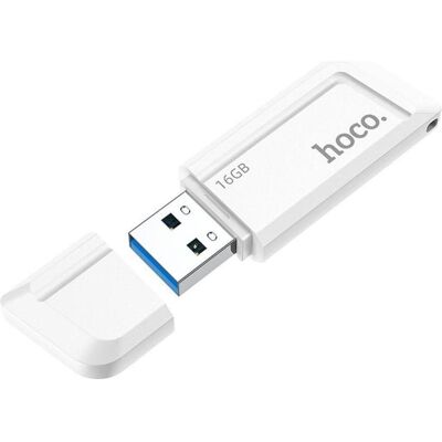 Hoco Memory cards pendrive USB A UD11 64GB USB3.0 (64 Go, USB-A), Clé USB, Blanc Hoco Memory cards pendrive USB A UD11 64GB USB3.0 (64 Go, USB-A), Clé USB, Blanc