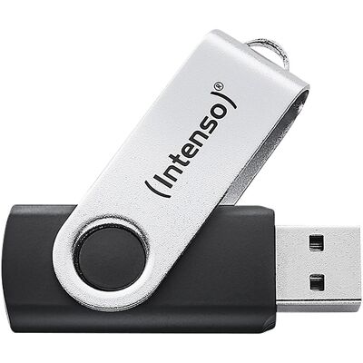 Intenso USB 32GB OFFICE LINE 3.2 Gen1 Silver-Black (32 Go, USB-A), Clé USB, Noir, Argent Intenso USB 32GB OFFICE LINE 3.2 Gen1 Silver-Black (32 Go, USB-A), Clé USB, Noir, Argent