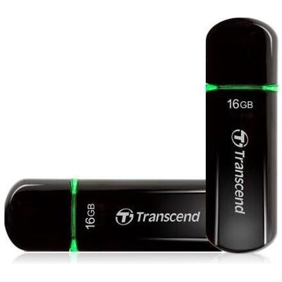 Transcend JetFlash 600 (16 Go, USB-A), Clé USB, Noir Transcend JetFlash 600 (16 Go, USB-A), Clé USB, Noir