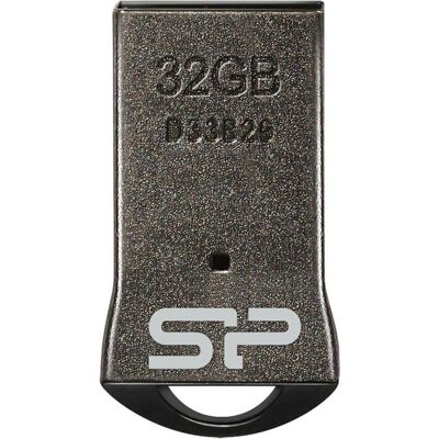 Silicon Power memory USB Touch T01 32GB USB 2.0 Black (32 Go, USB-A), Clé USB, Noir, Argent Silicon Power memory USB Touch T01 32GB USB 2.0 Black (32 Go, USB-A), Clé USB, Noir, Argent