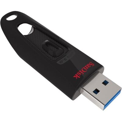 SanDisk Ultra (32 Go, USB-A), Clé USB, Noir SanDisk Ultra (32 Go, USB-A), Clé USB, Noir