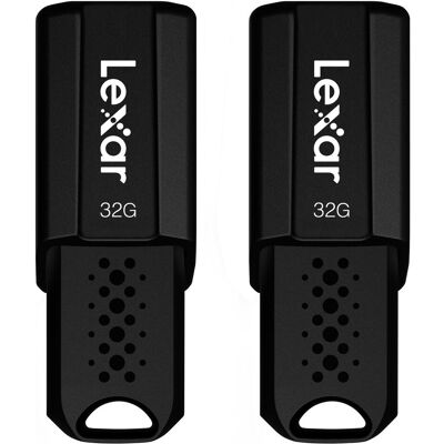 Lexar JUMPDRIVE S80 2X32GB USB 3.1 PENDRIVE RETRATTILE (32 Go, USB-A), Clé USB, Noir Lexar JUMPDRIVE S80 2X32GB USB 3.1 PENDRIVE RETRATTILE (32 Go, USB-A), Clé USB, Noir