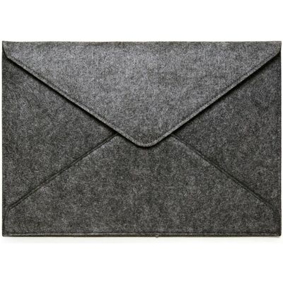 Kikkerland Pochette en feutre moyenne (Universel), Sac pour notebook, Gris Kikkerland Pochette en feutre moyenne (Universel), Sac pour notebook, Gris