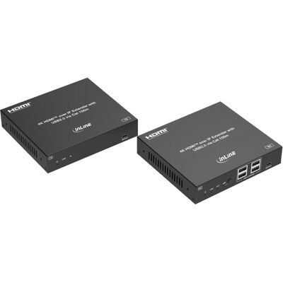 Aten Przełącznik Altusen InLine KVM Extender over IP, HDMI 4K/60Hz, 100m, Set, Commutateur KVM, Noir Aten Przełącznik Altusen InLine KVM Extender over IP, HDMI 4K/60Hz, 100m, Set, Commutateur KVM, Noir