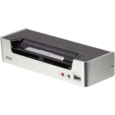Aten CS1792, commutateur KVM à 2 ports avec hub USB et HDMI, Commutateur KVM, Argent, Gris, Noir Aten CS1792, commutateur KVM à 2 ports avec hub USB et HDMI, Commutateur KVM, Argent, Gris, Noir
