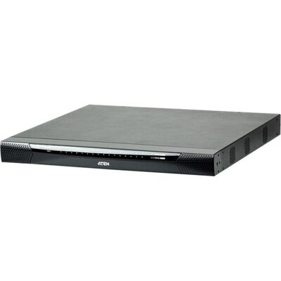 Aten Commutateur KVM sur IP, Commutateur KVM, Noir, Argent Aten Commutateur KVM sur IP, Commutateur KVM, Noir, Argent