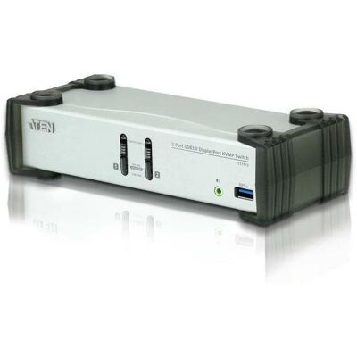 Aten Cs1912, Commutateur KVM, Noir, Gris Aten Cs1912, Commutateur KVM, Noir, Gris