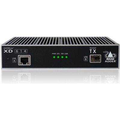 ADDERlink DisplayPort quad head KVM extender, Commutateur KVM, Noir ADDERlink DisplayPort quad head KVM extender, Commutateur KVM, Noir
