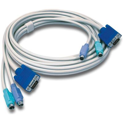 Trendnet Câble clavier/vidéo/souris (KVM), Câble pour commutateur KVM Trendnet Câble clavier/vidéo/souris (KVM), Câble pour commutateur KVM