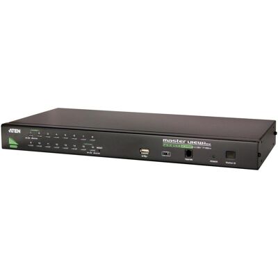 Aten CS1716A : 16Port VGA/PS2/USB, Commutateur KVM, Noir Aten CS1716A : 16Port VGA/PS2/USB, Commutateur KVM, Noir