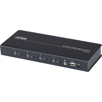 Aten CS724KM, Commutateur KVM, Noir Aten CS724KM, Commutateur KVM, Noir