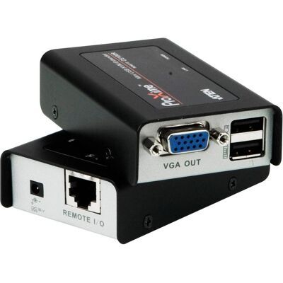 Aten CE100 Extension KVM VGA USB 100m, Commutateur KVM, Noir Aten CE100 Extension KVM VGA USB 100m, Commutateur KVM, Noir