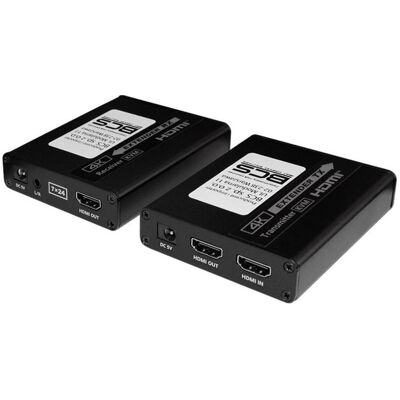 BCS BCS-UTP-KVM-1080P Extender HDMI, Commutateur KVM, Noir BCS BCS-UTP-KVM-1080P Extender HDMI, Commutateur KVM, Noir