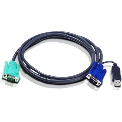 Aten Câble vidéo / USB / audio, Câble pour commutateur KVM Aten Câble vidéo / USB / audio, Câble pour commutateur KVM