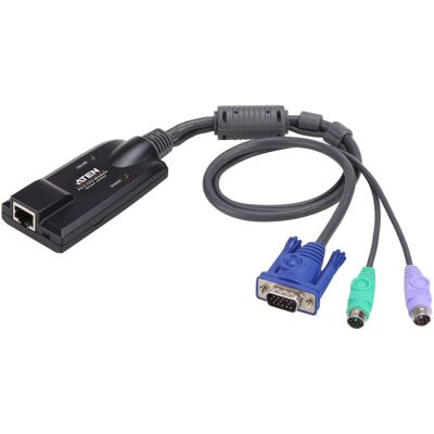 Aten KA7520-AX Câble adaptateur VGA vers KVM PS/2, Câble pour commutateur KVM Aten KA7520-AX Câble adaptateur VGA vers KVM PS/2, Câble pour commutateur KVM