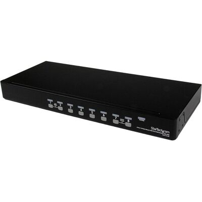 StarTech Commutateur KVM USB 8 ports avec OSD, Commutateur KVM, Noir StarTech Commutateur KVM USB 8 ports avec OSD, Commutateur KVM, Noir