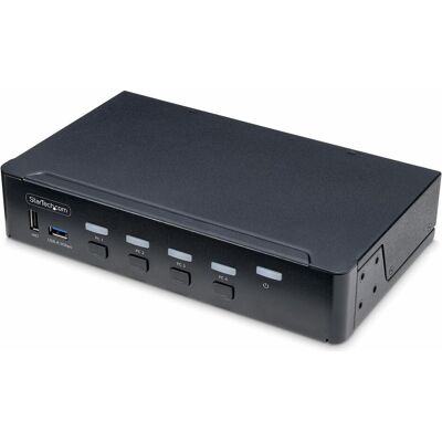 StarTech com P4AD122-KVM-SWITCH, 4096 x 2160 pixels, 4K Ultra HD, Grille de montage, 36 W, Noir, Commutateur KVM, Noir StarTech com P4AD122-KVM-SWITCH, 4096 x 2160 pixels, 4K Ultra HD, Grille de montage, 36 W, Noir, Commutateur KVM, Noir