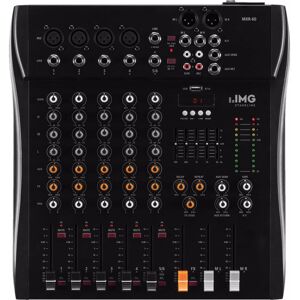 Console de mixage IMG Stageline MXR-60 - 6 Canaux Bluetooth USB Console de mixage IMG Stageline MXR-60 - 6 Canaux Bluetooth USB