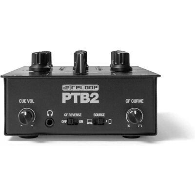 reloop PTB2 Portable 2+1 DJ Mixer, Table de mixage, Noir reloop PTB2 Portable 2+1 DJ Mixer, Table de mixage, Noir