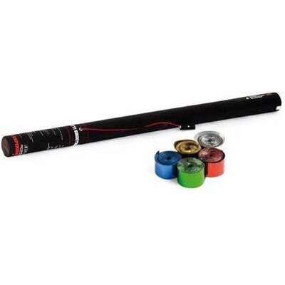 Canon à Streamers Électrique TCM - Multicolore Métallique - 80cm - Scène & Fête Canon à Streamers Électrique TCM - Multicolore Métallique - 80cm - Scène & Fête