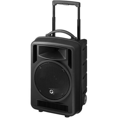 MONACOR Haut-parleur mobile, haut-parleur de sonorisation mobile (Actif, 1x 120 W), Haut-parleur PA, Noir MONACOR Haut-parleur mobile, haut-parleur de sonorisation mobile (Actif, 1x 120 W), Haut-parleur PA, Noir