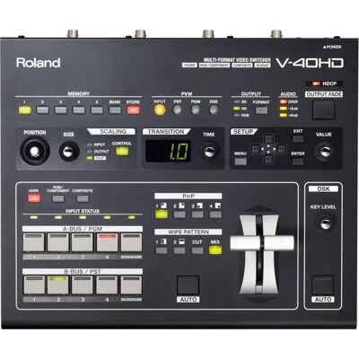 Roland V-40HD, Synthétiseur, Noir Roland V-40HD, Synthétiseur, Noir