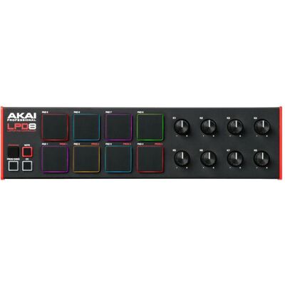 Akai Lpd8 Mkii (Contrôleur), Contrôleur MIDI, Noir Akai Lpd8 Mkii (Contrôleur), Contrôleur MIDI, Noir