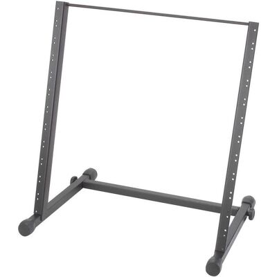 Adam Hall Support de rack de 19 pouces (Rack 19), Coffre + housse audio, Noir Adam Hall Support de rack de 19 pouces (Rack 19), Coffre + housse audio, Noir