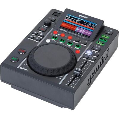 Gemini MDJ-500 - Lecteur multimédia compact avec écran couleur 4,3" et fonctions DJ Gemini MDJ-500 - Lecteur multimédia compact avec écran couleur 4,3" et fonctions DJ