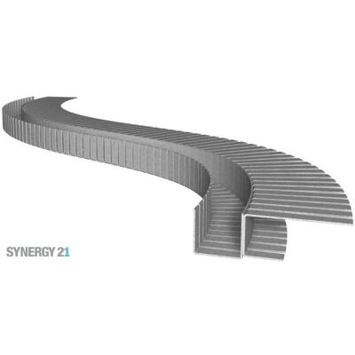 Synergy 21 Profilé LED 200cm, feuille de zinc TYP-A Flex, Modding : éclairage Synergy 21 Profilé LED 200cm, feuille de zinc TYP-A Flex, Modding : éclairage