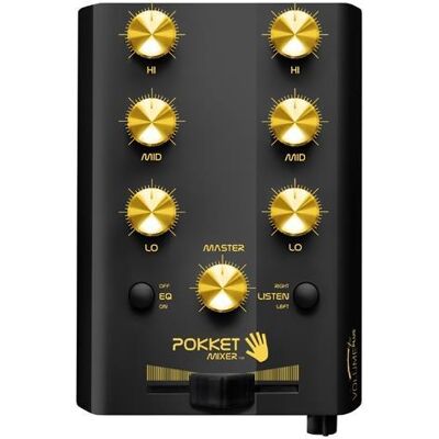 Pokketmixer Vol+ (Mélangeur de ligne), Table de mixage, Noir Pokketmixer Vol+ (Mélangeur de ligne), Table de mixage, Noir