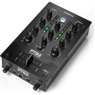 reloop PTB2 Portable 2+1 DJ Mixer, Table de mixage, Noir reloop PTB2 Portable 2+1 DJ Mixer, Table de mixage, Noir