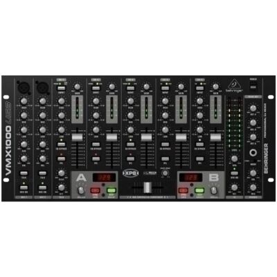 Behringer VMX1000USB, Table de mixage 7 canaux, port USB, Table de mixage, Noir Behringer VMX1000USB, Table de mixage 7 canaux, port USB, Table de mixage, Noir