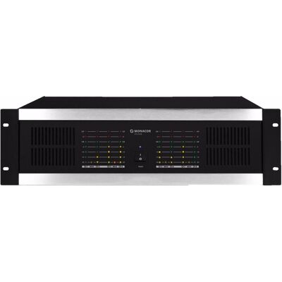 MONACOR Amplificateur 8 canaux 1400Wmax (Amplificateur), Processeur d’effets audio MONACOR Amplificateur 8 canaux 1400Wmax (Amplificateur), Processeur d’effets audio