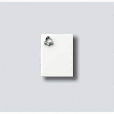 Siedle S. & Soehne Bouton avec symbole de cloche ws p.TM/BTM612-3/650-03 20002, DJ : accessoires, Blanc Siedle S. & Soehne Bouton avec symbole de cloche ws p.TM/BTM612-3/650-03 20002, DJ : accessoires, Blanc
